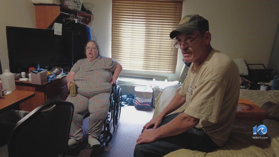 Broken elevator prevents disabled woman living on top floor from access to outside