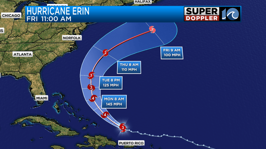 Dare County issues State of Emergency ahead of Hurricane Erin
