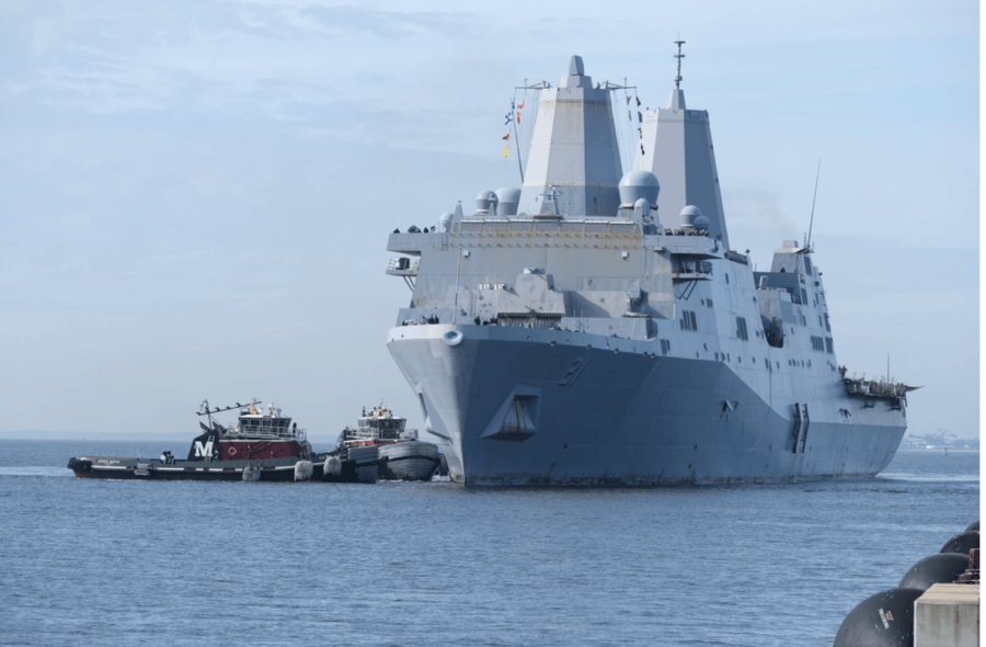 Norfolk-based Navy ships in New York City for Fleet Week