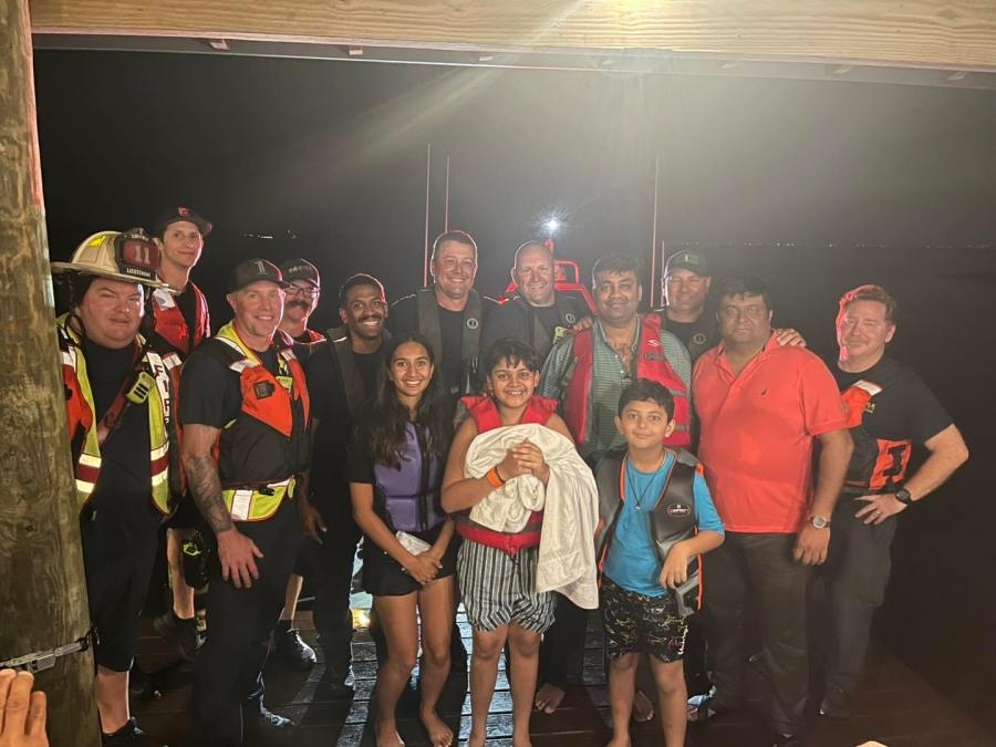 5 rescued after jet ski overturns on James River, fire crews say