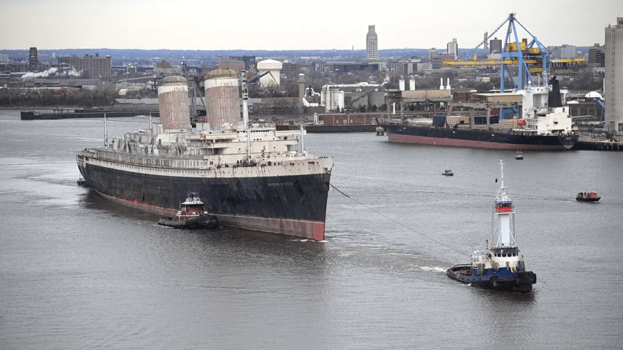 SS United States to embark on final voyage to Florida, becoming largest artificial reef
