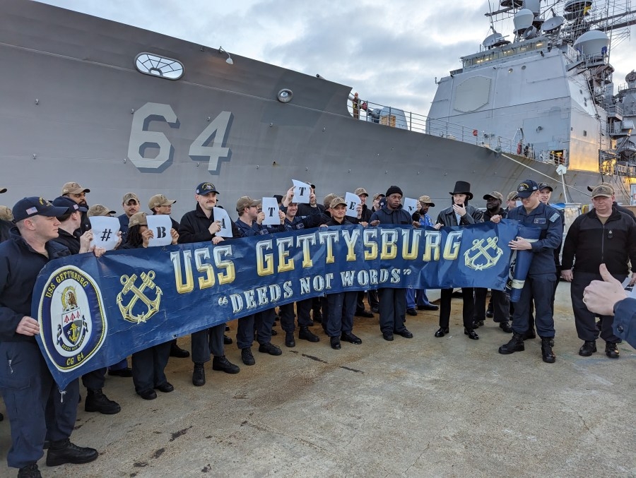 USS Gettysburg to return to Naval Station Norfolk after near 8 month deployment