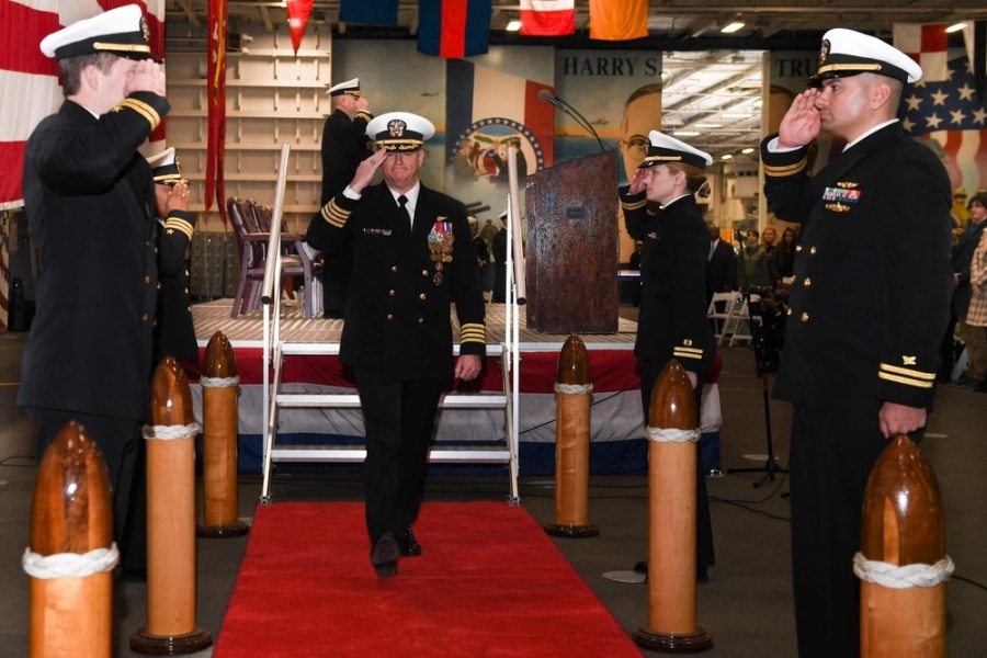 Navy relieves commanding officer of Harry S. Truman due to loss of confidence