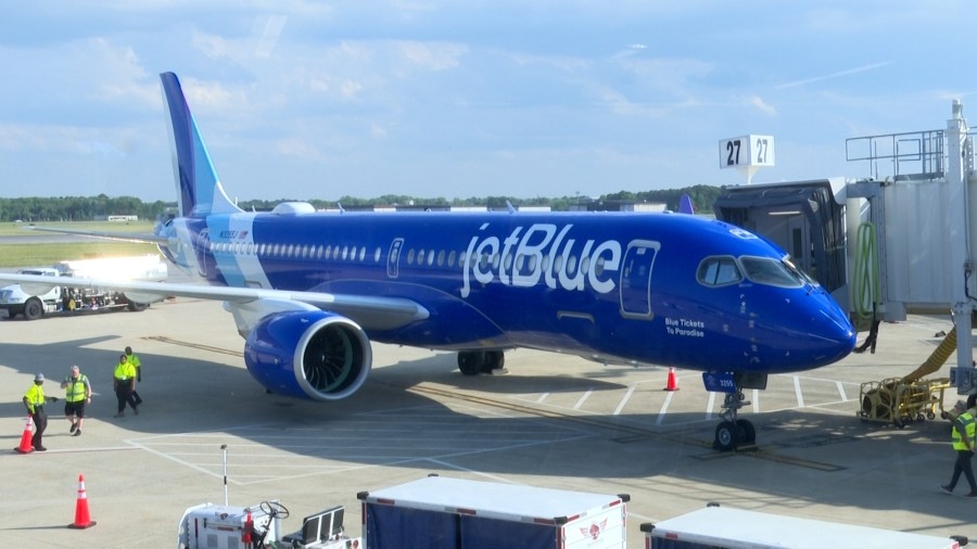 JetBlue flights officially take off from Norfolk International Airport
