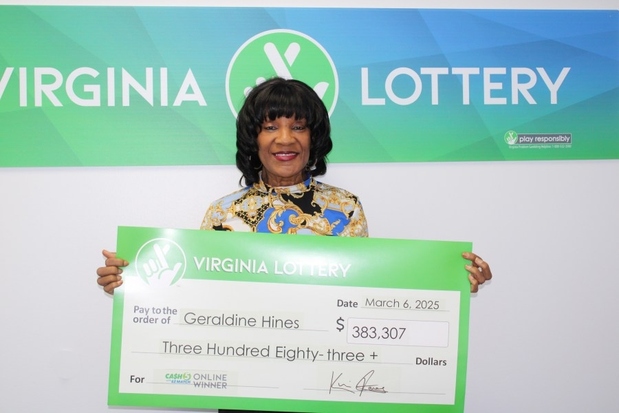 Lottery winner from Norfolk: 'I didn't get excited because I didn't know if it was really true.'