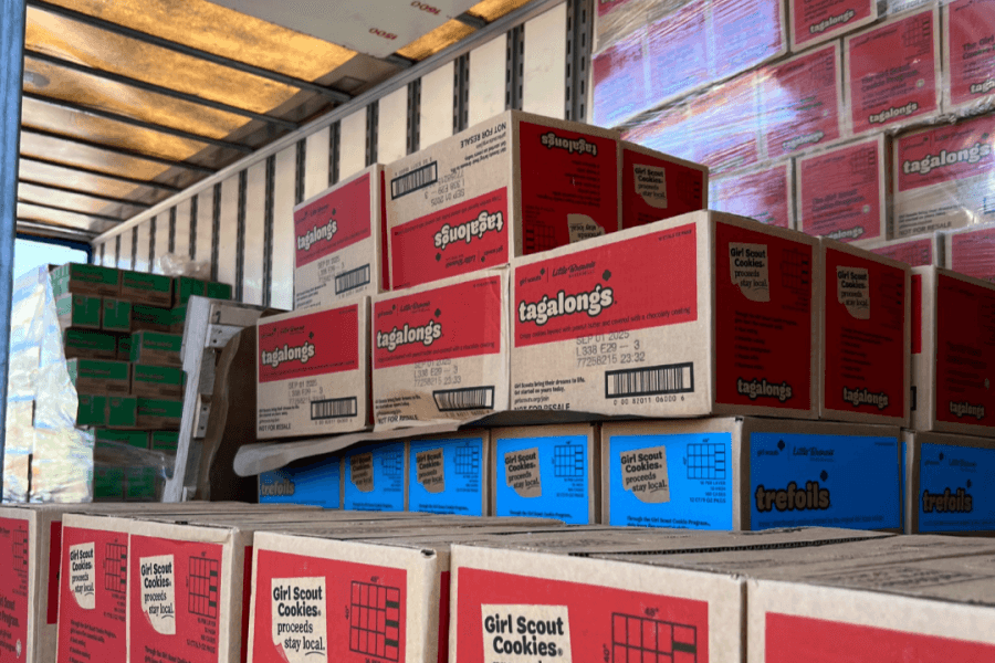 Nearly 50,000 Girl Scout cookie boxes arrive in Morgantown: How to get yours