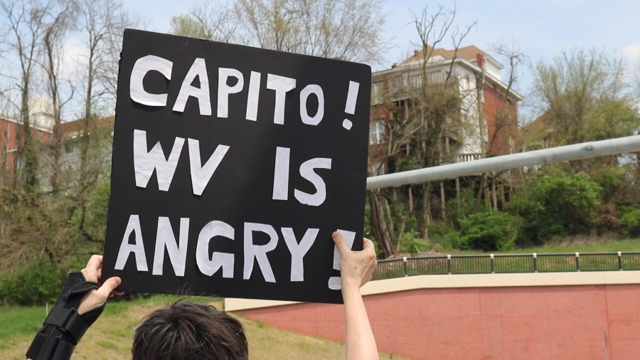 ‘Hands Off' protest held in Morgantown