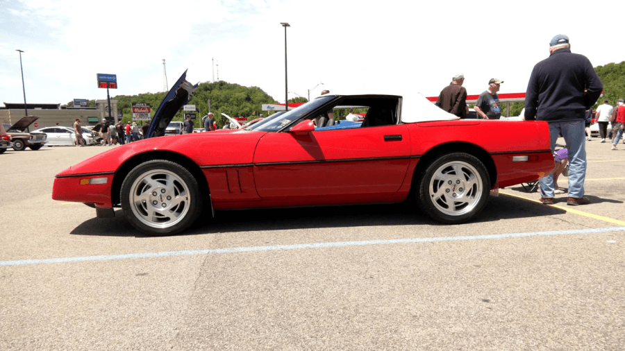 Enthusiasts enjoy Cars and Coffee on Memorial Day Weekend