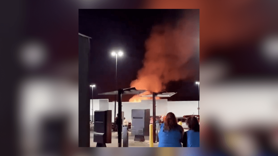Hazmat team called to propane fire at Kingwood Walmart