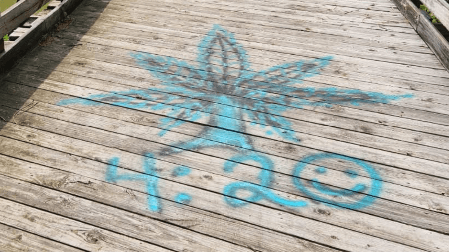 MCPARC seeking information after marijuana-themed graffiti found on rail trail