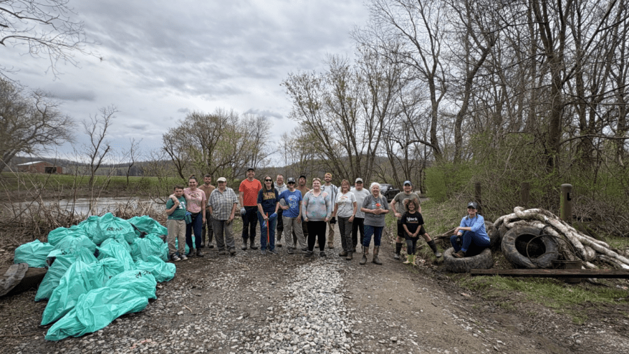Volunteers remove 3,000 pounds of trash from Buckhannon River