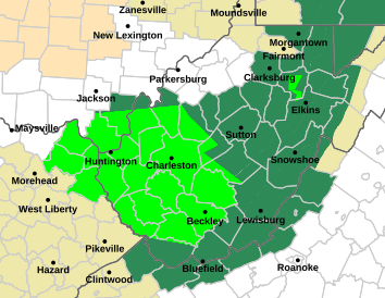 Flood Warning issued in Barbour County, roads expected to flood