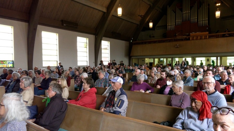 Townhall with more than 100 attendees criticizes Senator Capito and Representative Moore