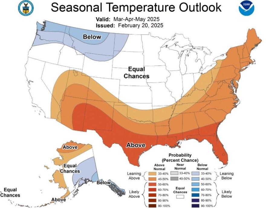 NOAA outlook predicts warm, rainy March for West Virginia: How accurate is it?
