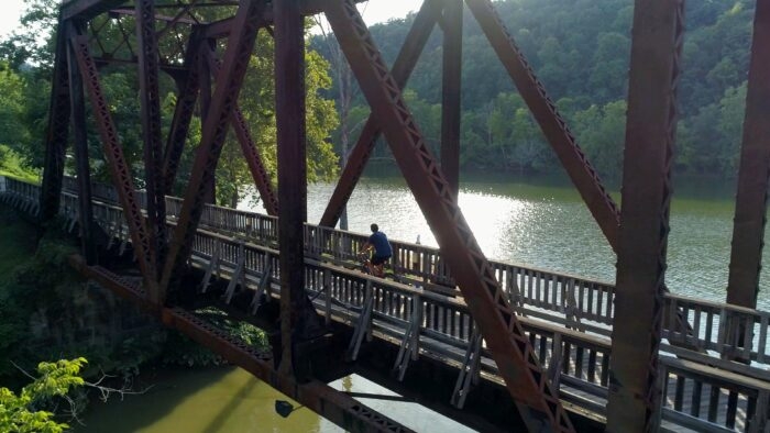 Proposed pedestrian bridge would connect rail trail to Morgantown neighborhood
