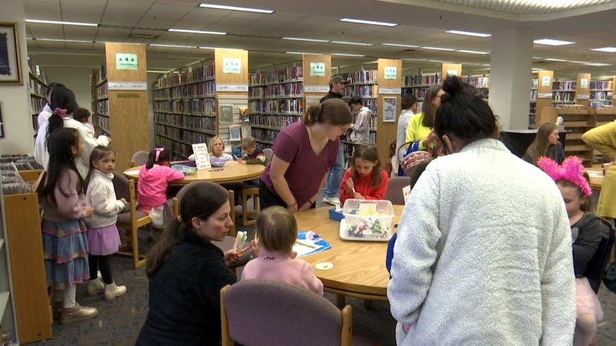 Morgantown Public Library holds annual indoor Easter egg hunt