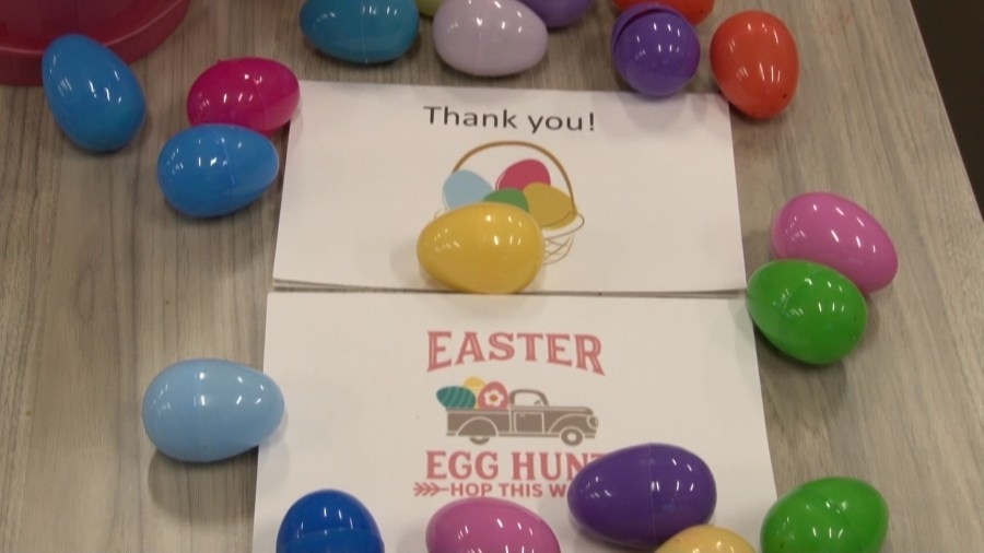 Beeping egg hunt held in Bridgeport for visually-impaired children
