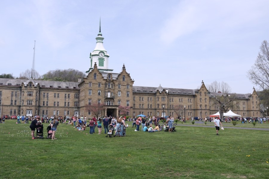 Trans-Allegheny Lunatic Asylum holds annual easter egg hunt