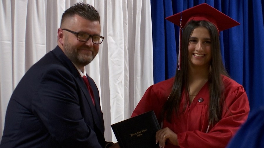Final graduation held at Liberty High School ahead of school merger