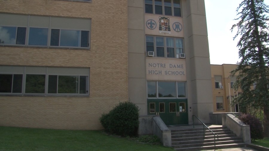 Notre Dame High School in Clarksburg offering bus from Fairmont