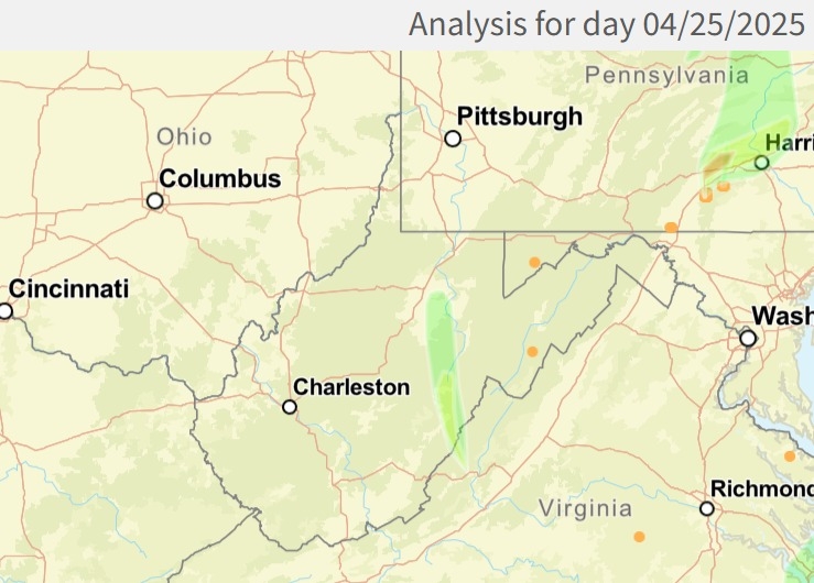 Smoke from Virginia fire seen in West Virginia