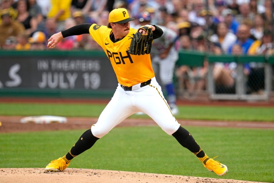 Pirates star Paul Skenes named cover athlete of popular baseball video game