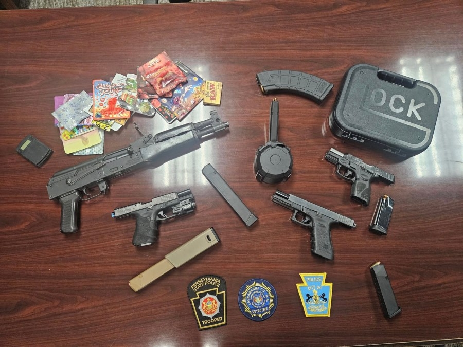 Juvenile arrested in possession of altered automatic weapon