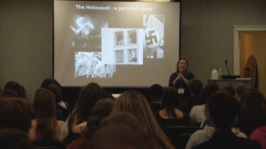 Hundreds of students learned more about Holocaust