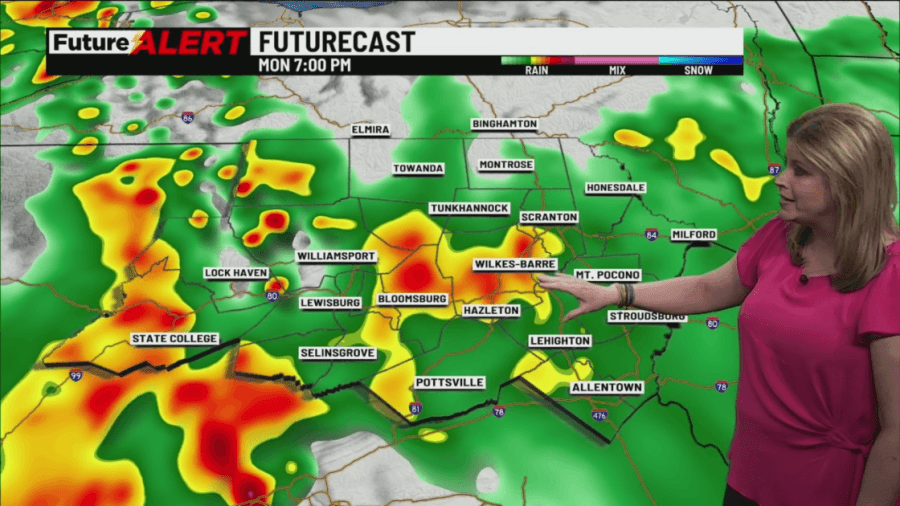 NWS issues flood warnings after heavy rains in PA