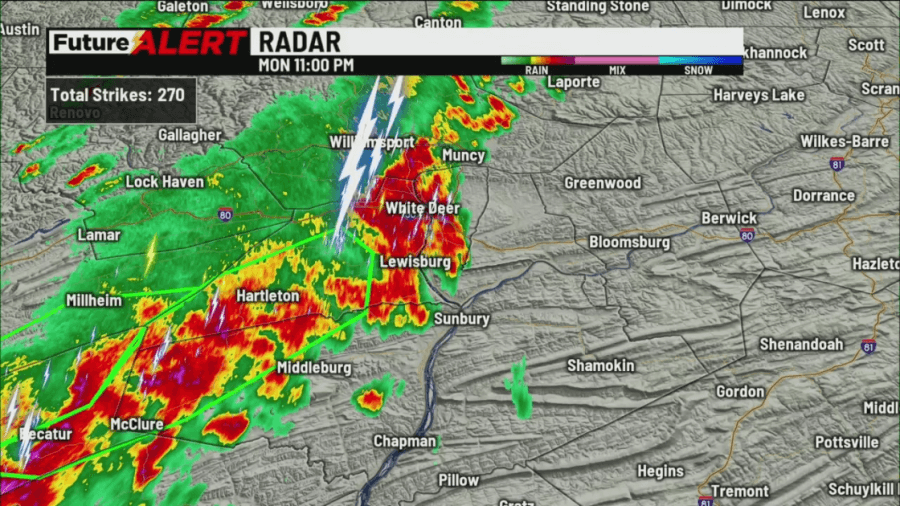NWS issues overnight flash flood warnings in multiple counties