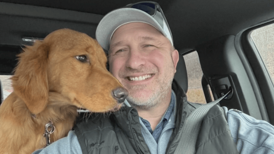 Lost dog missing for a week rescued from coal pit