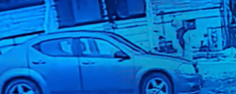Idling car stolen while warming up