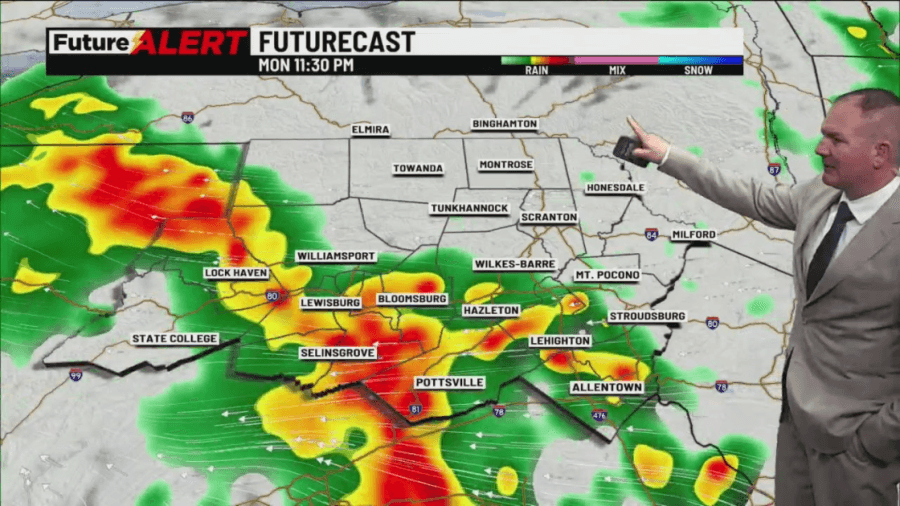 NWS issues Flash Flood Warning for Bradford County