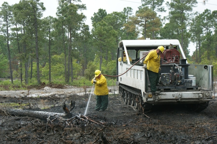 Covington Drive fire remains 55% contained into eighth day of response as Florida team takes command