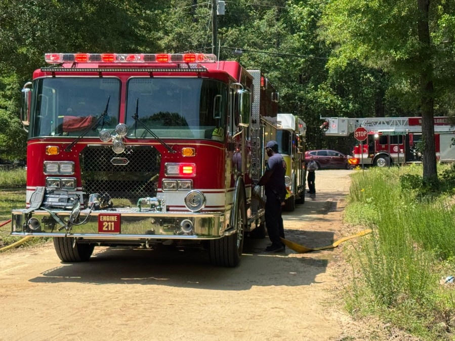 2 evaluated by EMS after Florence County house fire