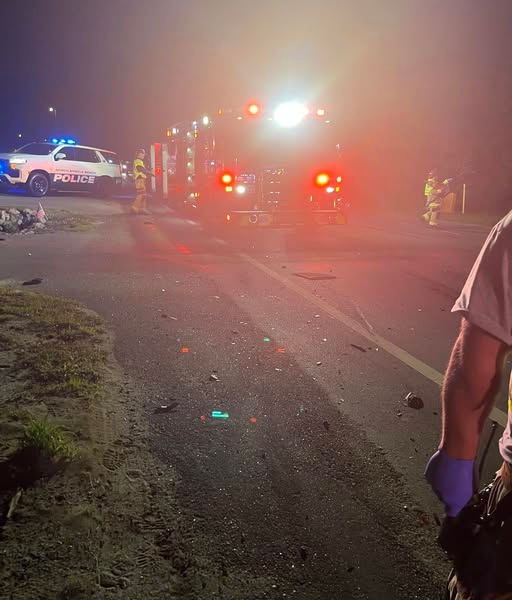 Four hurt in Easter morning crash near Longs