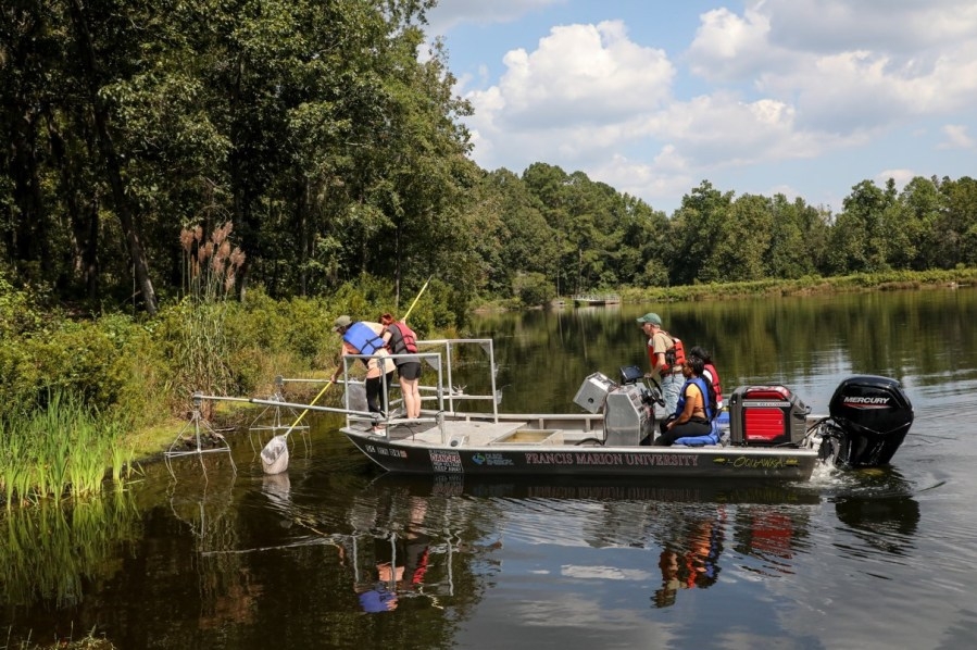 Francis Marion University awarded grant for new aquatic research vessel
