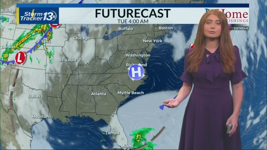 Warm week ahead