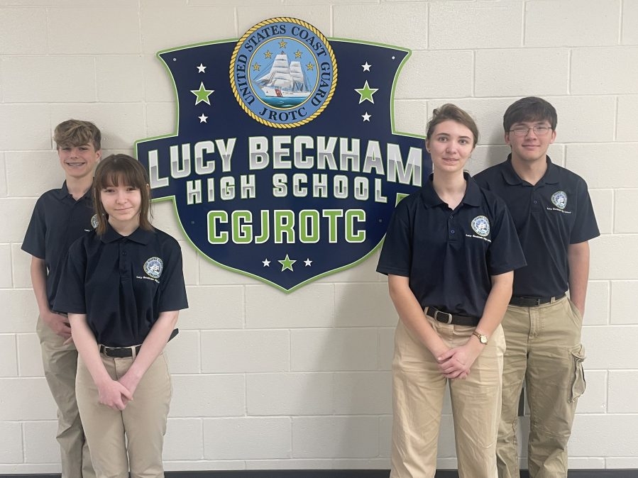 Lucy Beckham Coast Guard JROTC Team to compete in Academic Bowl Championship
