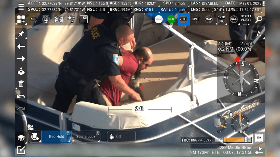 Pilots to discuss search, capture of suspect in Sullivan's Island manhunt