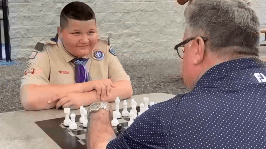 Boy sends letter to Goose Creek mayor asking for chess board at Central Creek Park
