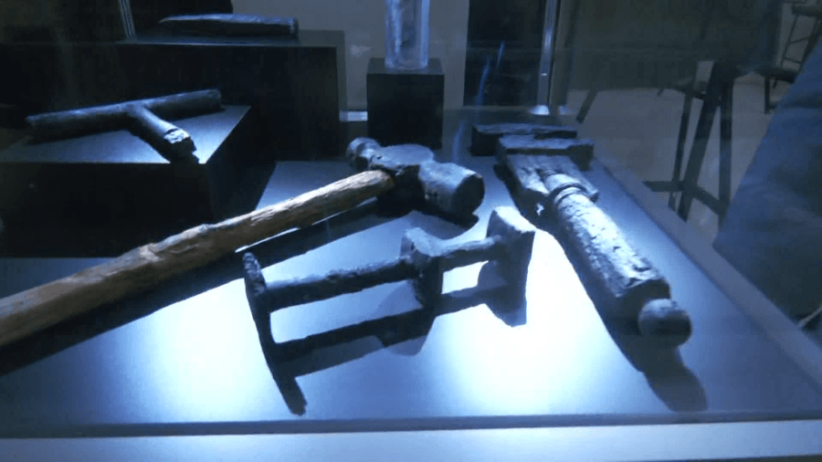 Never before seen artifacts from excavation of the H.L. Hunley will be on display this weekend