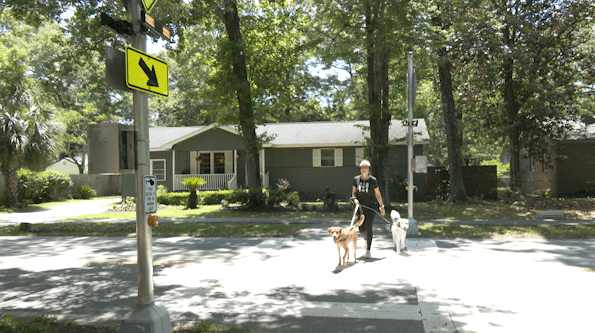 Mount Pleasant unveils new flashing beacons along Mathis Ferry Road