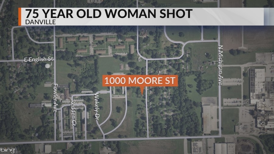 Elderly woman shot in her bedroom; Danville Police looking for tips