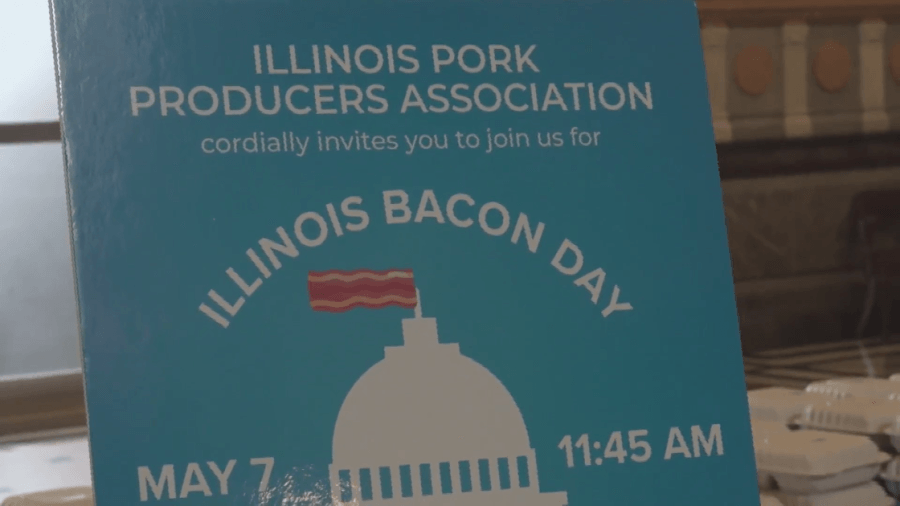 From the Farm: Illinois Pork Producers celebrate Bacon Day at State Capitol