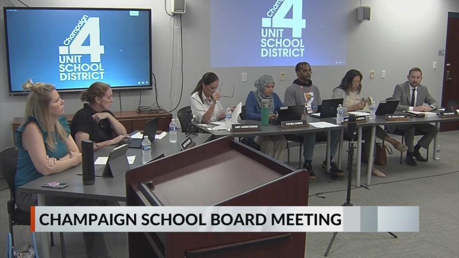 As the new Champaign school board wraps up their first week, questions about the superintendent continue