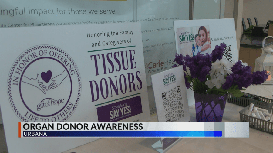 Those touched by organ donation advocate for more to join registry