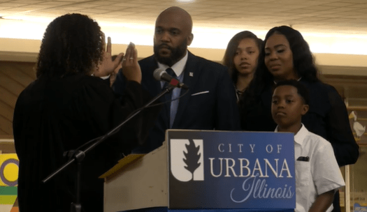 ‘Lead with collaboration'; Urbana leaders sworn in