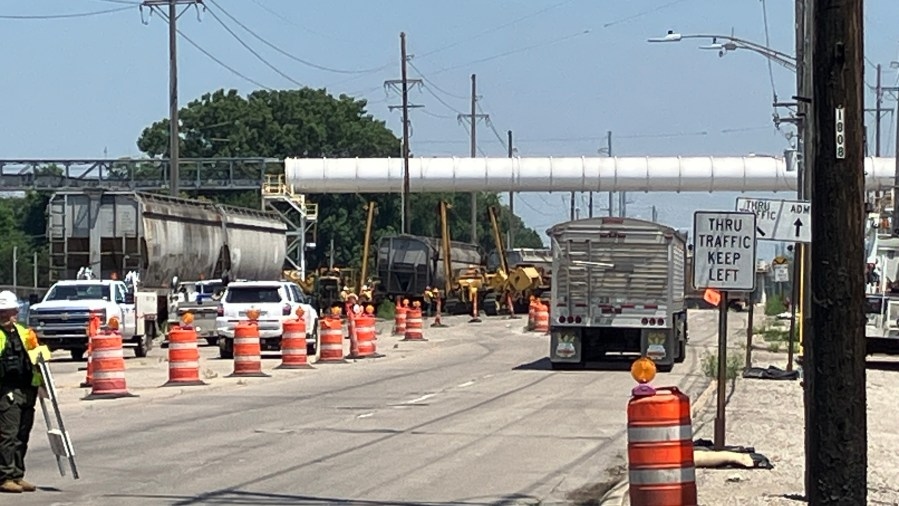 Train partially derails in Decatur, cleanup underway: Norfolk Southern