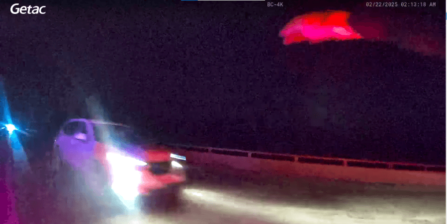WATCH: Scott's Law near miss with Chatham Police officer during traffic stop